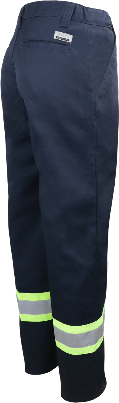 MRB-777X4 Pantalon de travail Hi-Viz MARINE