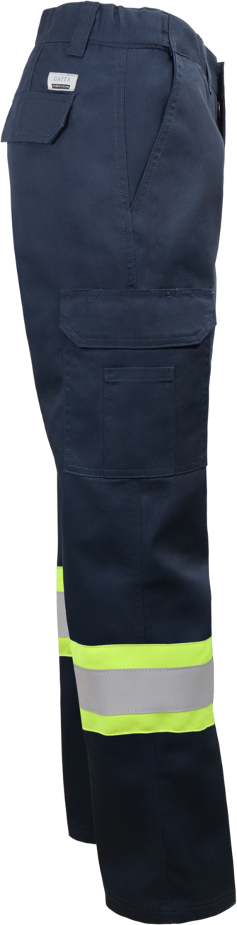 MRB-011X4 Pantalon cargo Hi-Viz