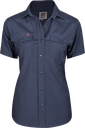 PF435 Chemise de travail extensible femme