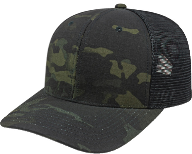 i8513 Casquette Arrière En Maille Multicam Camionneur