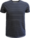 OC2108U T-shirt rayures unisexe