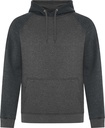 F2044   Men'S Two Tone Hooded Sweatshirt