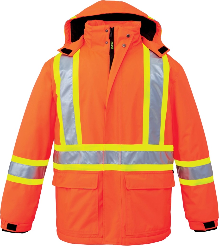 L01250 Men's High Visibility Insulated Parka