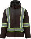 HV510 Manteau softshell haute visibilité NOIR