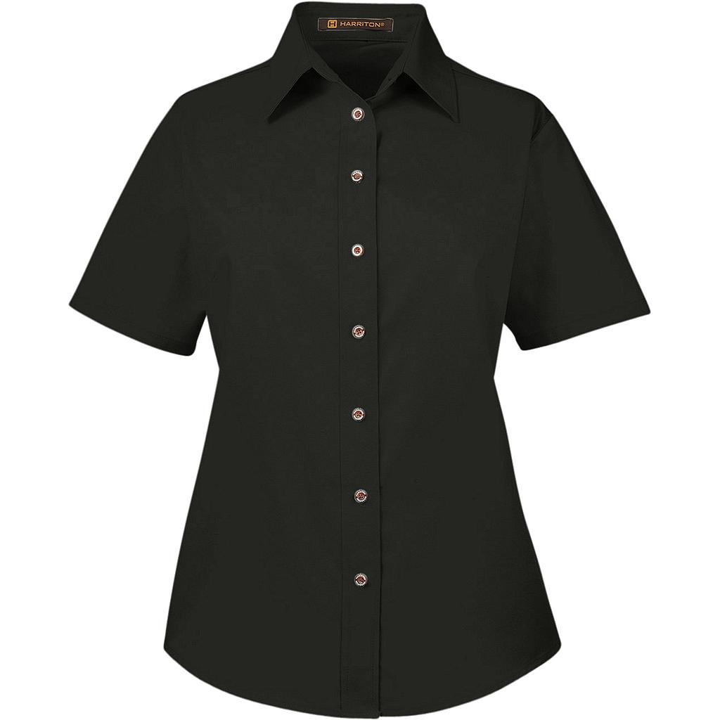 M500SW Women's Harriton Short-Sleeve Shirt