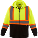 L00682 Mens Hi-Vis Full Zip Hoodie