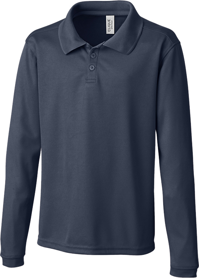 YQK00004 Long Sleeve Youth Polo