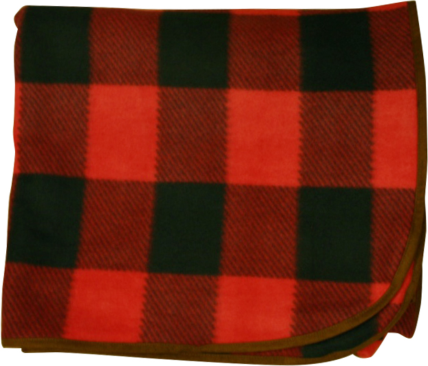 P8020N Plaid Fleece Blanket
