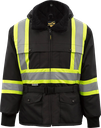 WK700 BLACK High visibility winter jacket