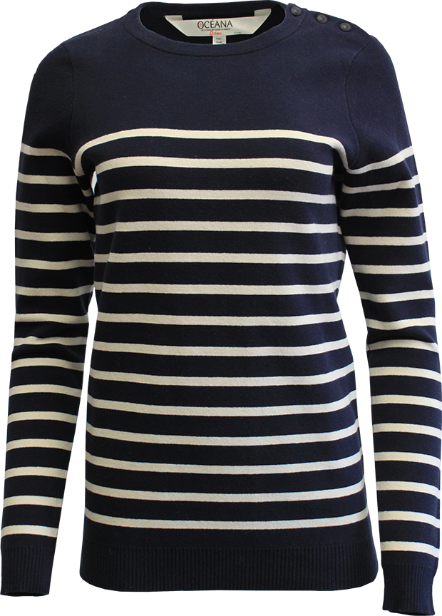 XR4605W Women's Sailor Knit Sweater