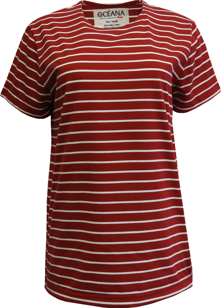 OC2108U Unisex Striped T-Shirt