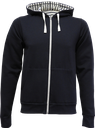 XOC631U Veste ouaté à capuchon doublé unisexe