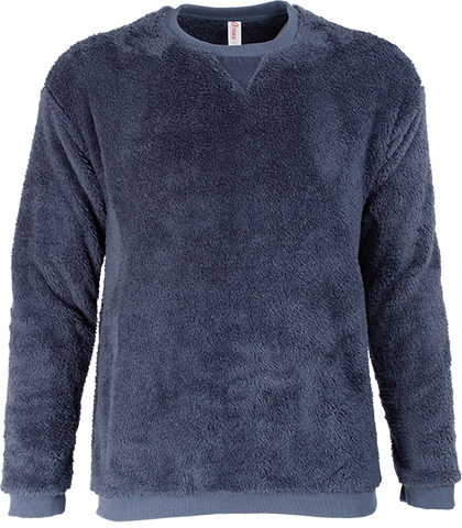 XS730U Unisex Sherpa Fleece Crew Neck