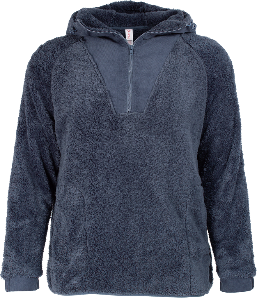 XS220U Sherpa Fleece Hoodie 1/4 zip