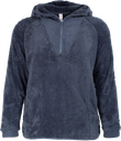 XS220U Sherpa hoodie with 1/4 zip