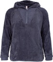 XS220U Sherpa hoodie with 1/4 zip