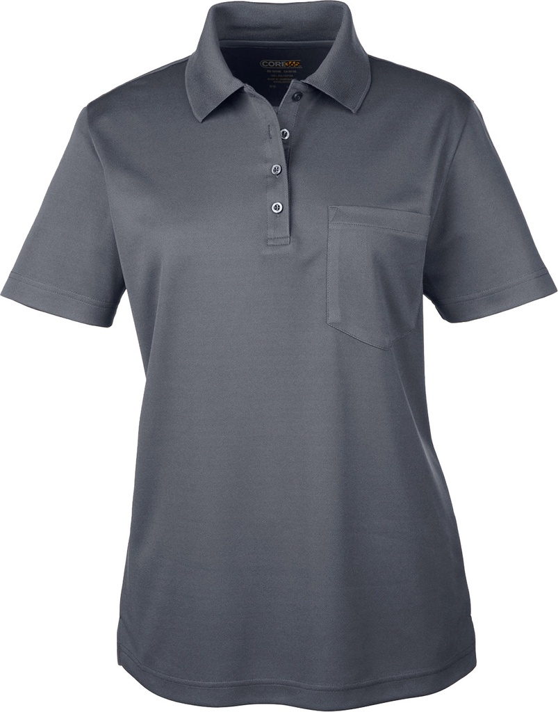 78181P Polo piqué avec poche femme