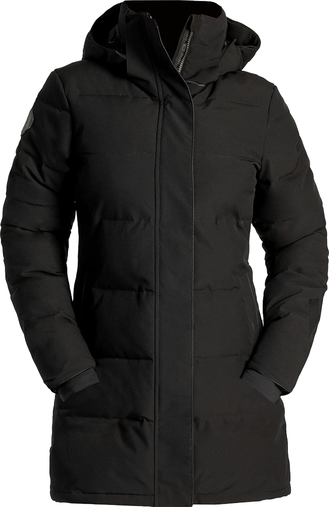 KLI004 Parka matelassé Bently hiver femme NOIR