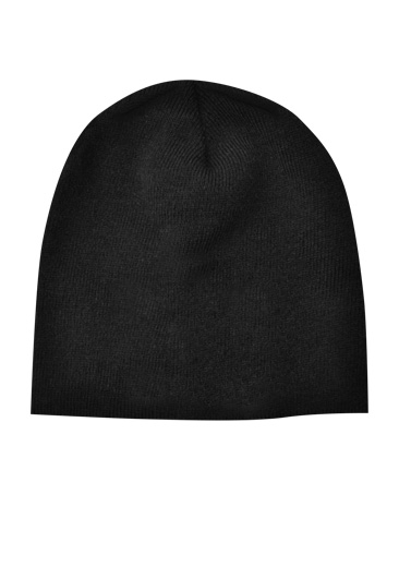 825 Tuque classique noire