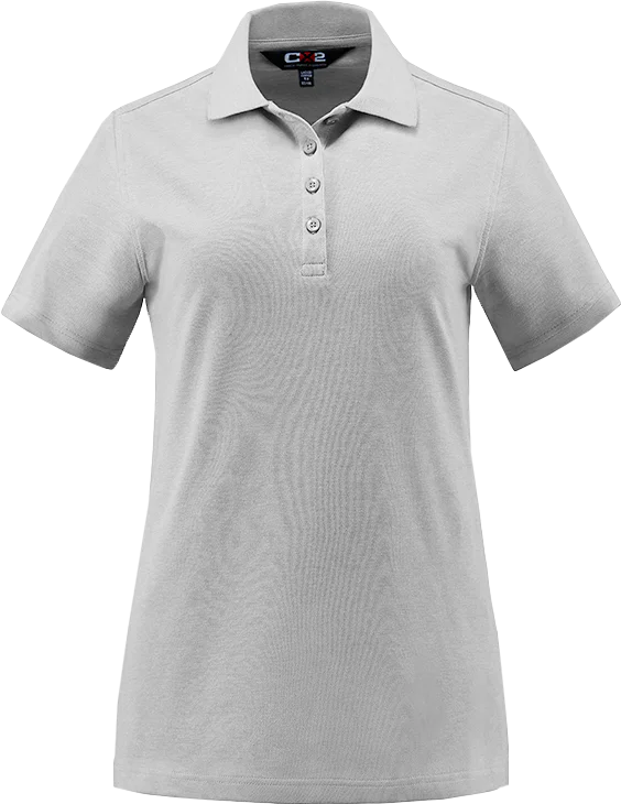 S05786 Polo piqué mélange de coton Elite femme