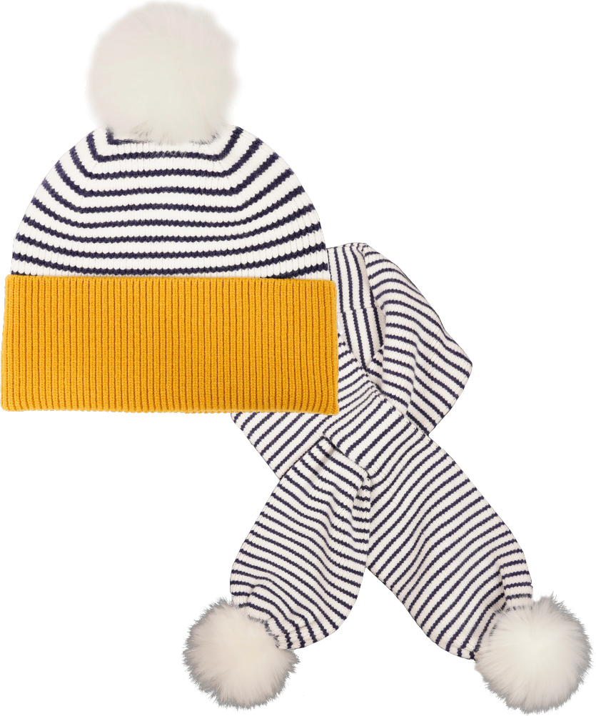 XR9011-XR9012 Beanie and Scarf Combo
