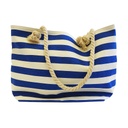 X13705 Striped Bag With Rope