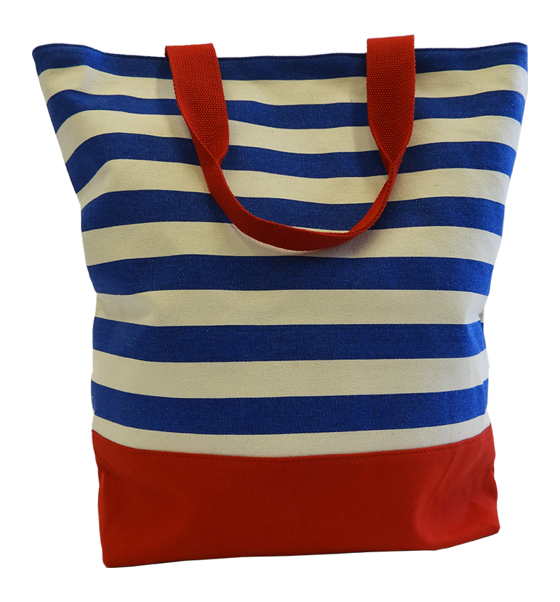 X13824 Striped Bag