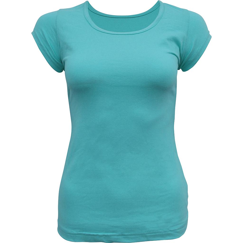 4212W T-shirt col rond femme