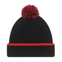 9B063M Cuff Toque with Pom Pom