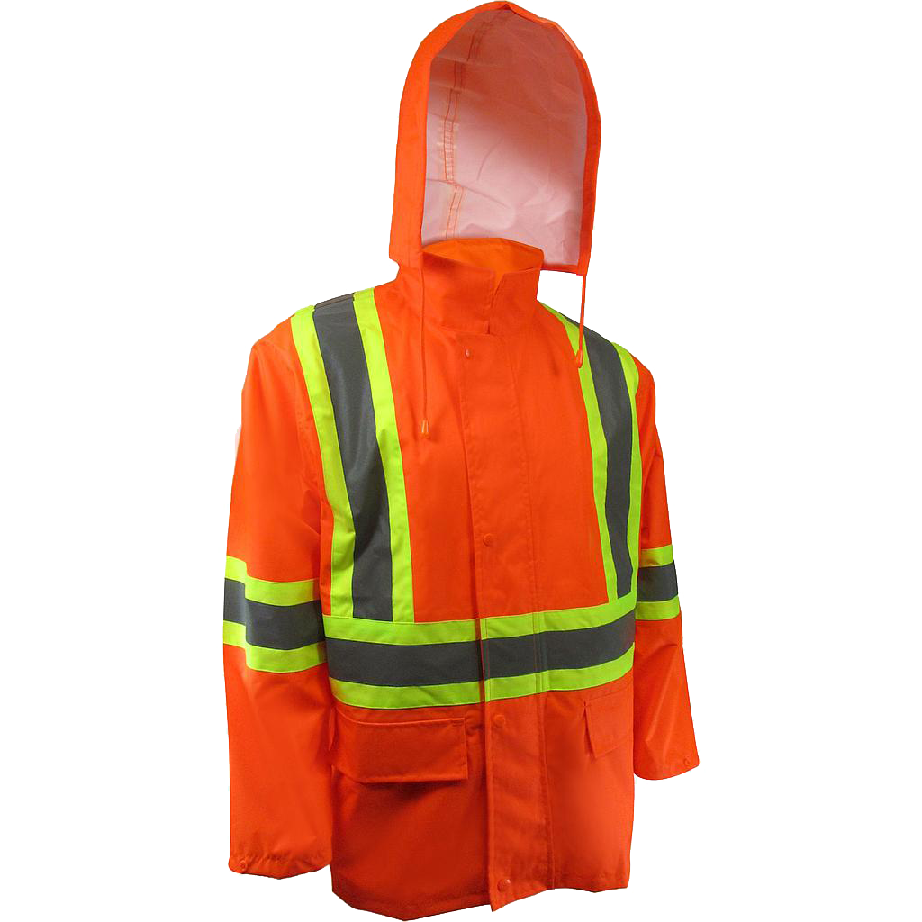 80-204J Waterproof Coat With Bands