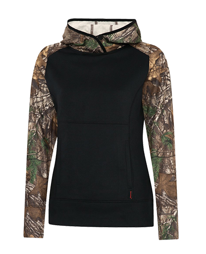 L2051 Molleton À Capuchon 2 tons Realtree femme