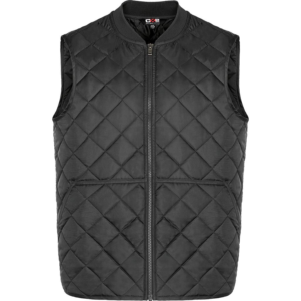 L01040 Men Quilted Freezer Sleeveless Vest