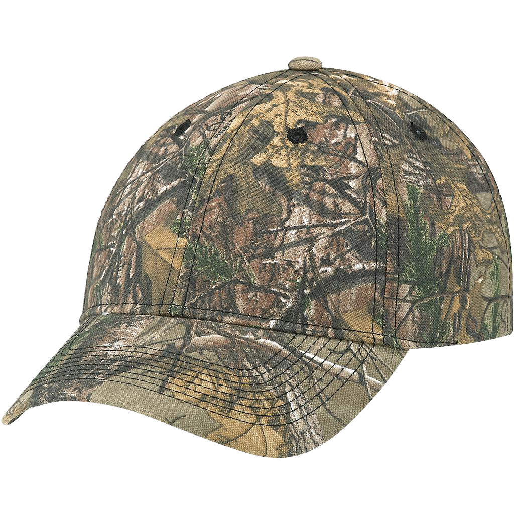6Y630M Camo Brushed Polycotton Cap