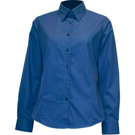 A5059W Ladies Poplin Shirt