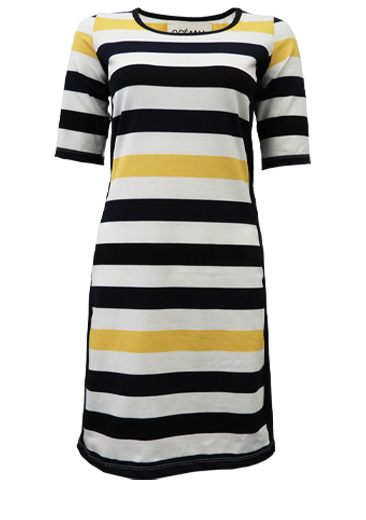 OC7831W Striped Dress