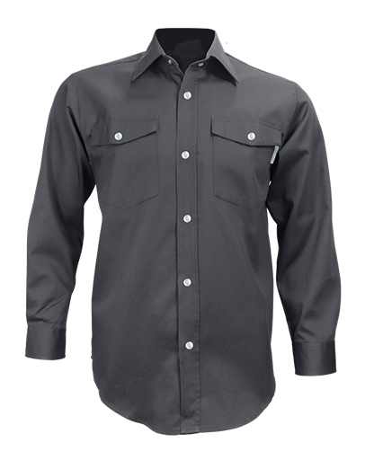 625S Mens Work Shirt With Snap