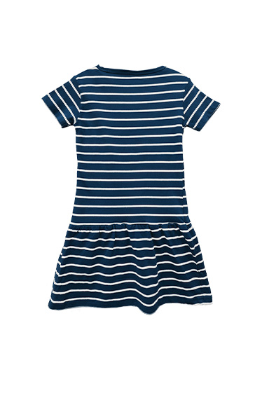 A7600E Childrens Striped Dress