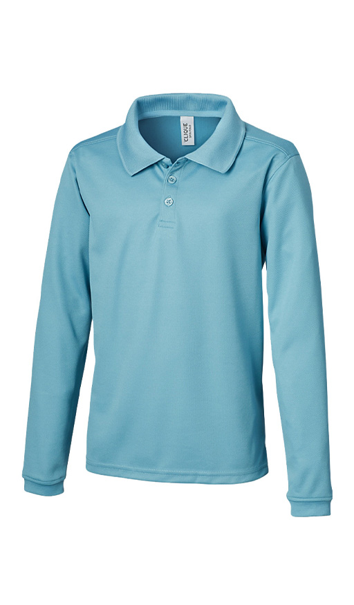 YQK00004 Long Sleeve Youth Polo