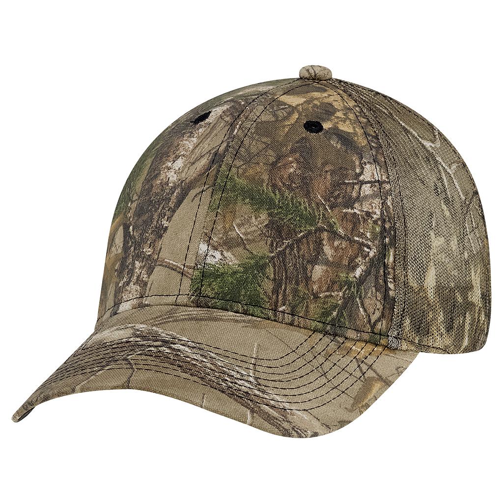 6Y840M Casquette polycoton filet camo