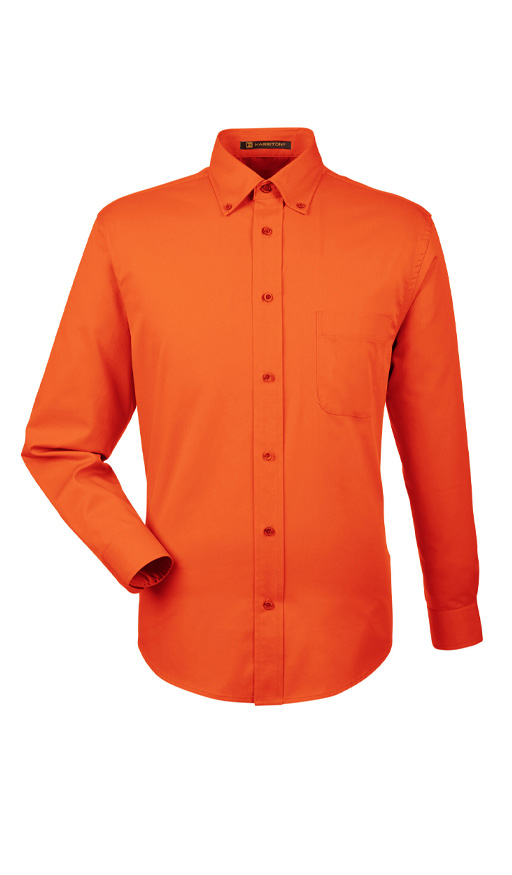 M500 Men's Harriton Long-Sleeve Shirt