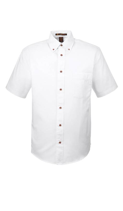 M500S Men's Harriton Short-Sleeve Shirt