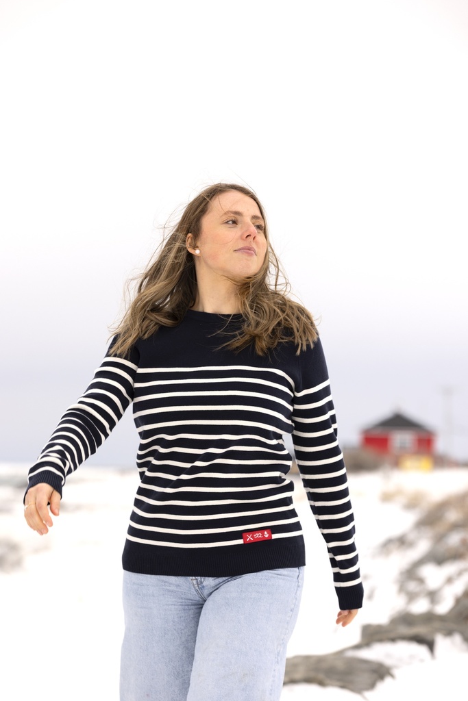 XR4605W Women's Sailor Knit Sweater