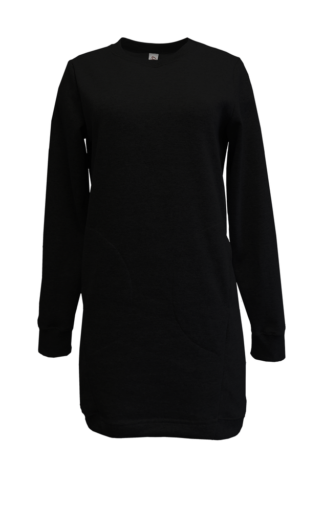 Crew neck outlet dress