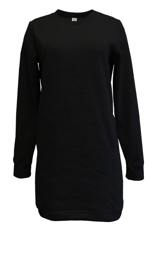 XO7005W Crew Neck Sweater Dress