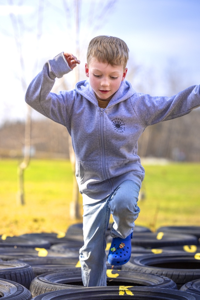 Youth Full Zip Hooded Sweatshirt