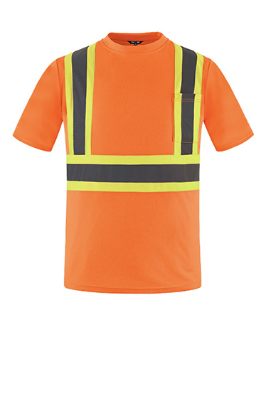 S05945 T-shirt haute visibilité unisexe