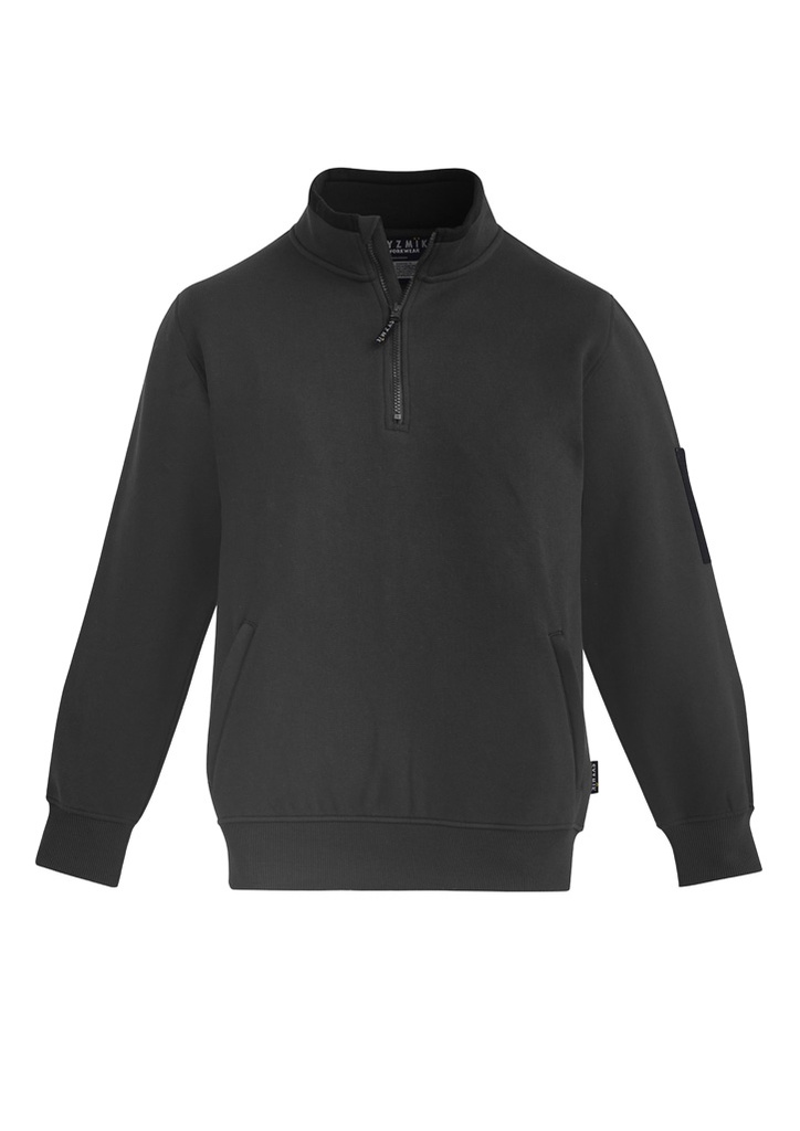 ZT366 Unisex 1/4 Zip Brushed Fleece Pullover