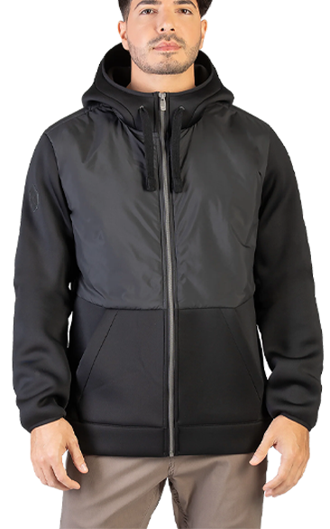 KMH002 Manteau NOIR Scuba ultraléger  homme