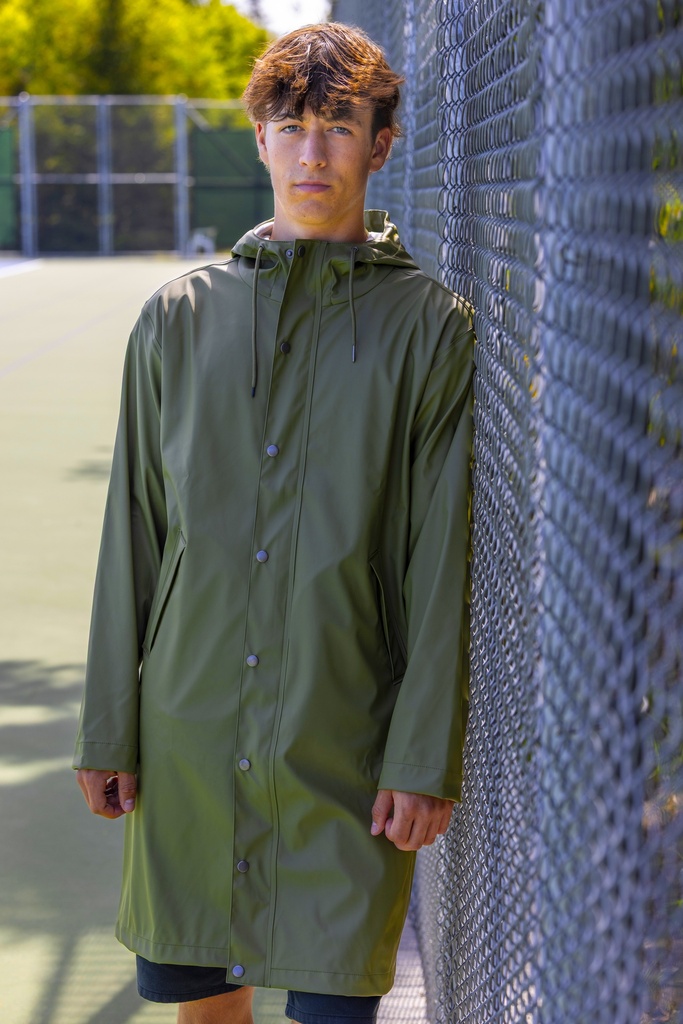 X1346U Long imperméable classique