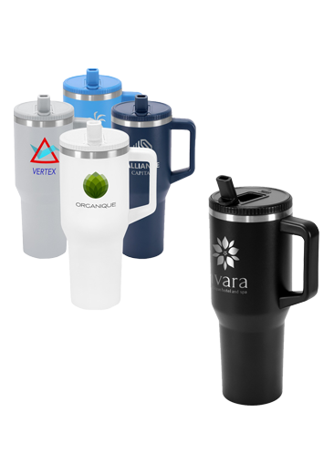 SL195PR  40oz Glacier Vacuum Travel Mug